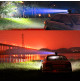 Marine LED Light - High - 70 Watt - Black Casing - Emmitt Color: White - 12-24 Volts - WK-B70H - AZLED